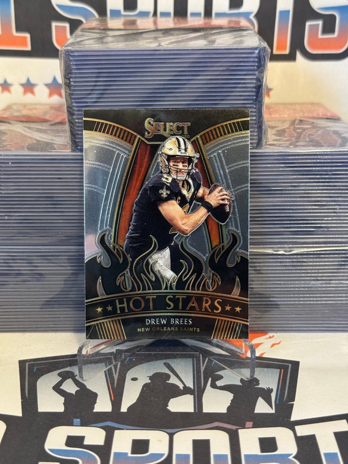 2020 Panini Select (Hot Stars) Drew Brees #HS21