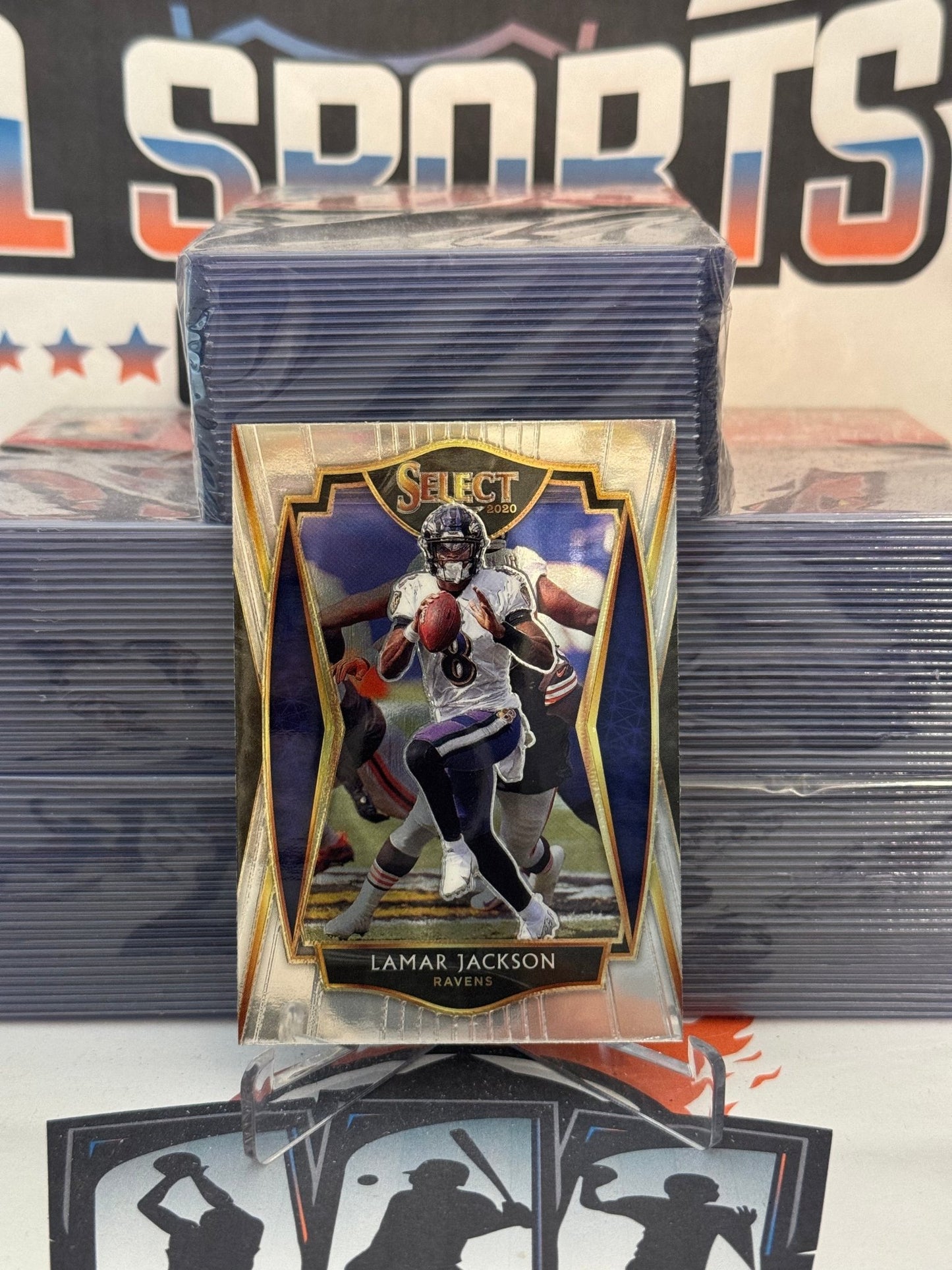 2020 Panini Select Lamar Jackson #102