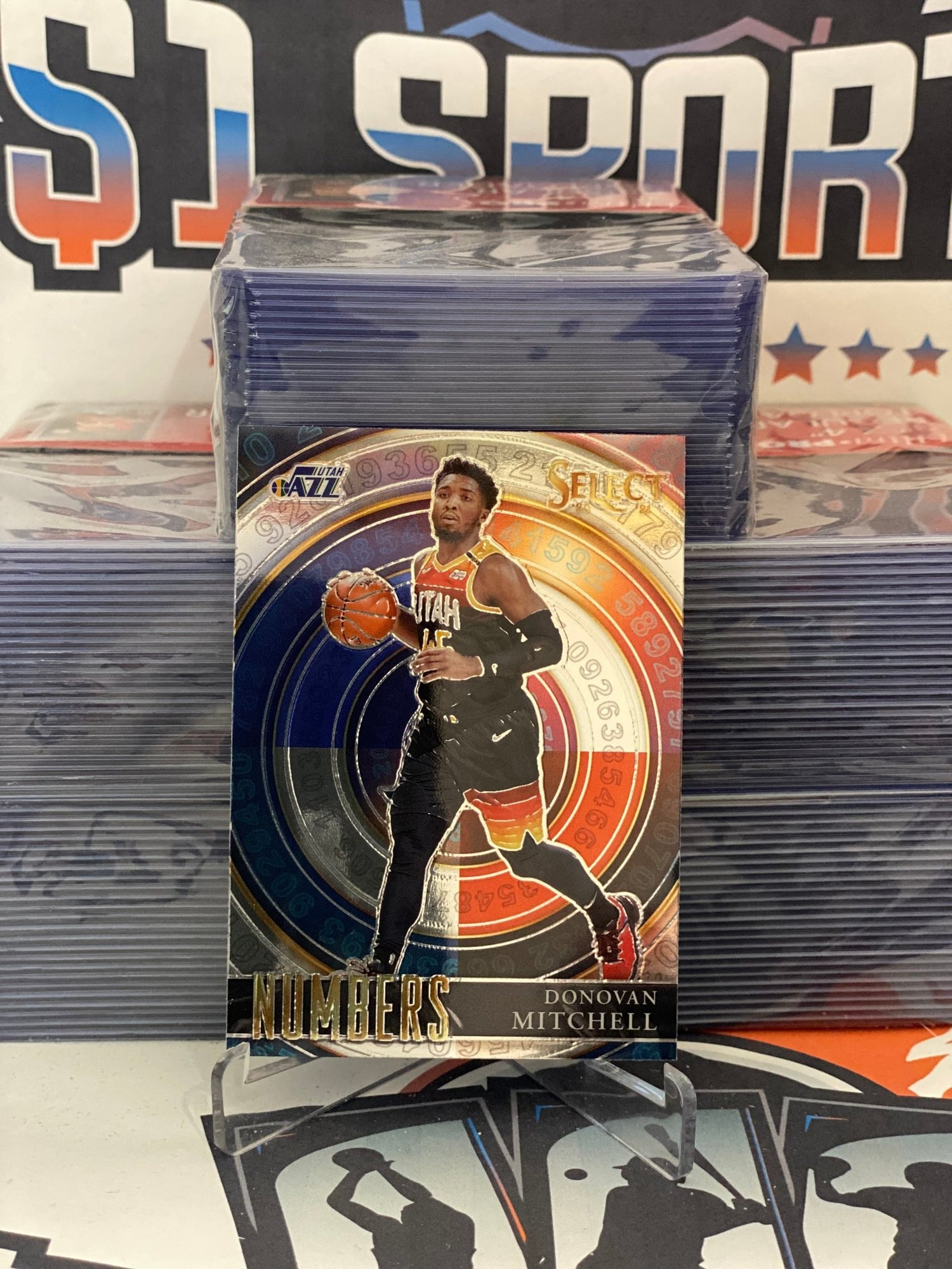 2020 Panini Select (Numbers) Donovan Mitchell #9