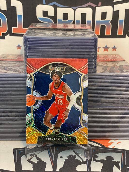 2020 Panini Select (Red Orange White Shimmer Prizm) Kira Lewis Jr. Rookie #73