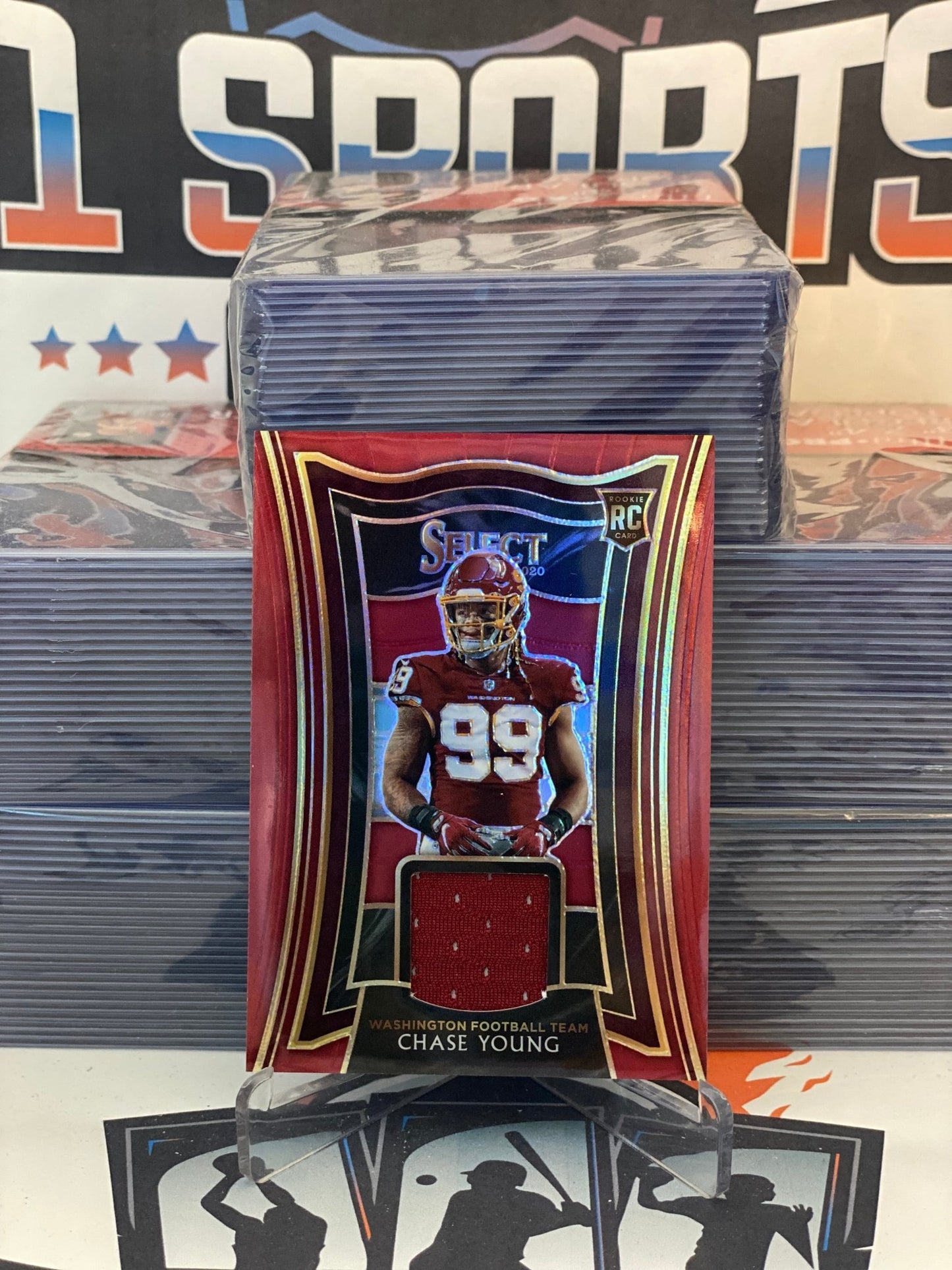 2020 Panini Select (Rookie Relic) Chase Young #RS-CYO