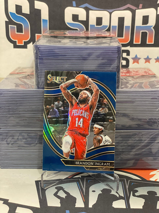 2020 Panini Select (Silver Prizm, Blue Retail, Courtside) Brandon Ingram #215