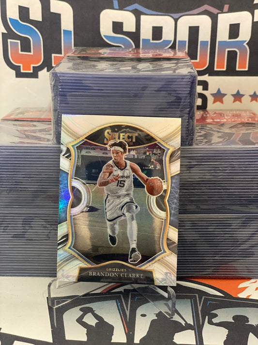 2020 Panini Select (Silver Prizm) Brandon Clarke #55