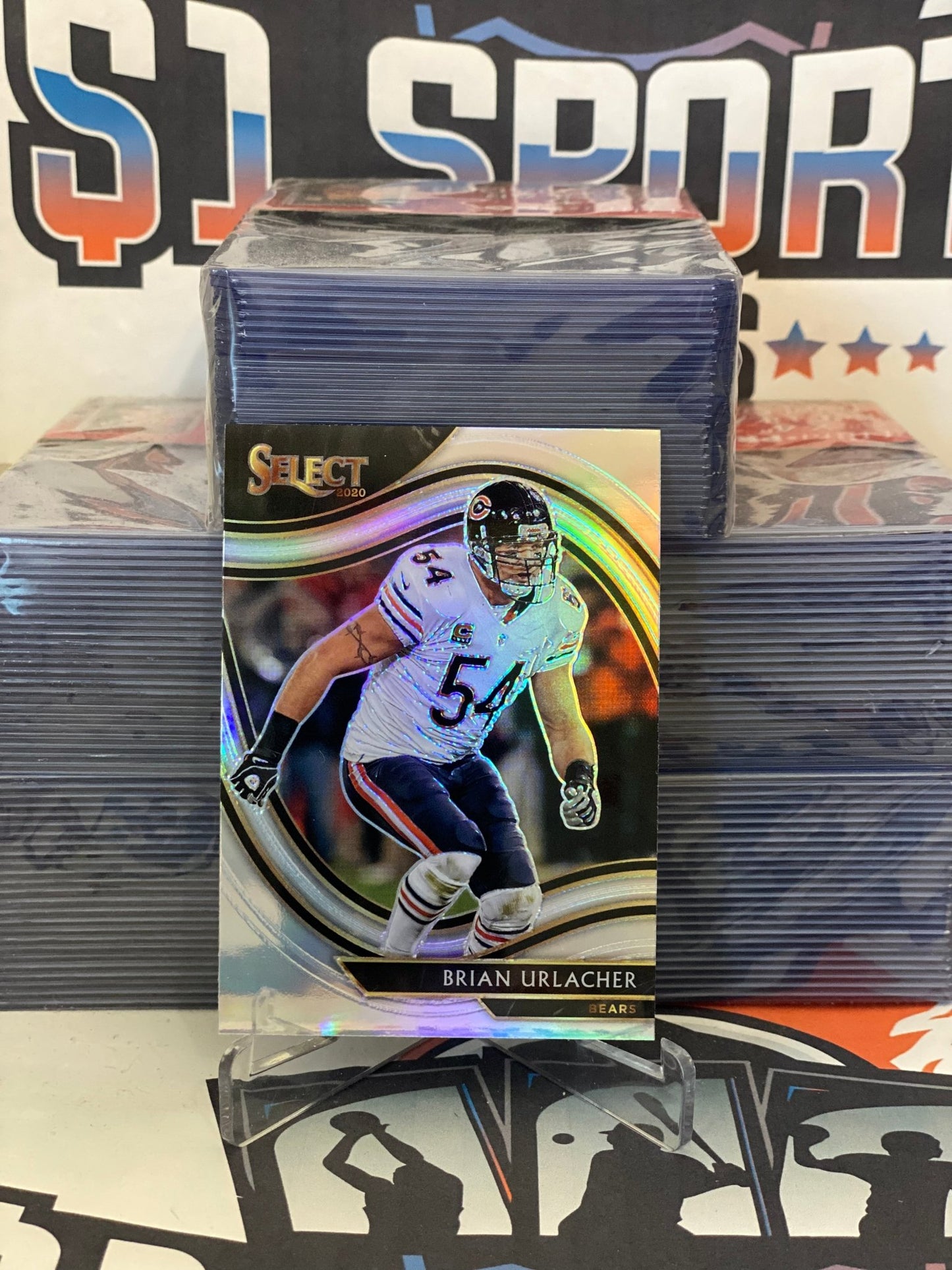 2020 Panini Select (Silver Prizm, Field Level) Brian Urlacher #314