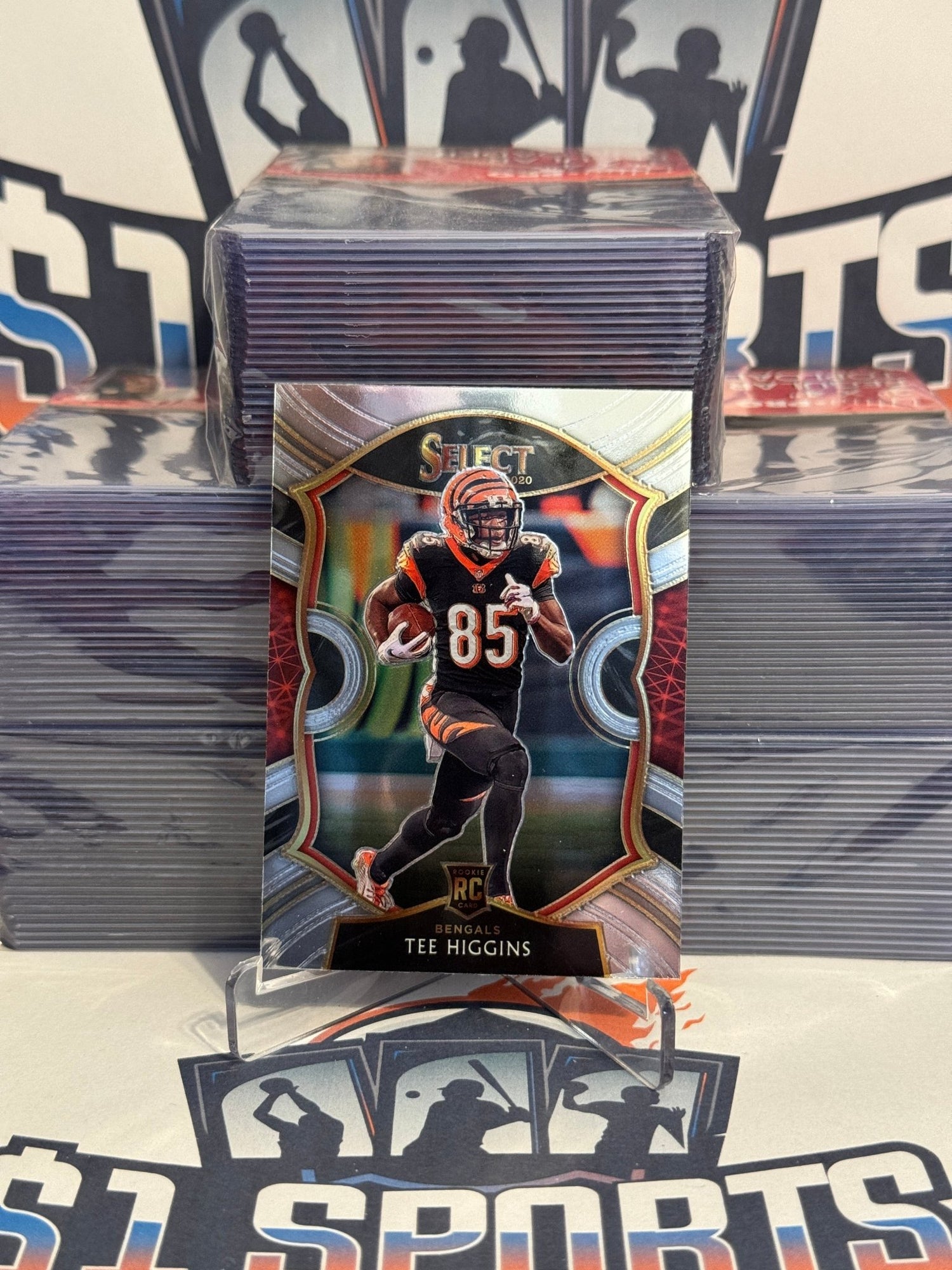 2020 Panini Select Tee Higgins Rookie #60