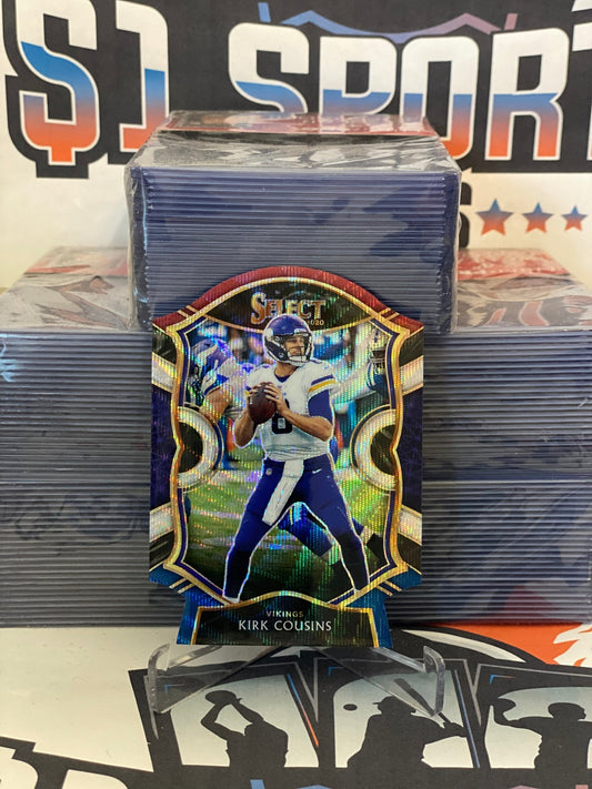 2020 Panini Select (Tri-Color Die Cut Prizm) Kirk Cousins #24