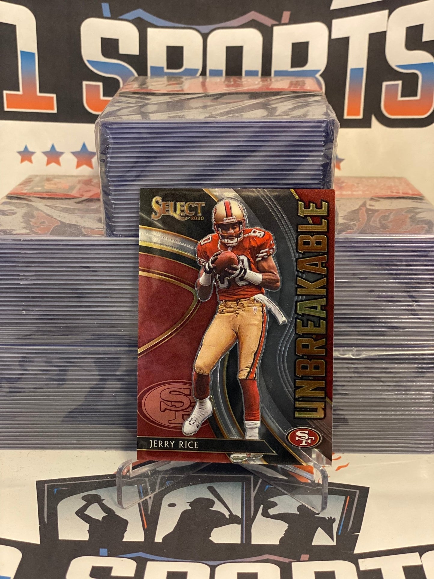 2020 Panini Select (Unbreakable) Jerry Rice #U8
