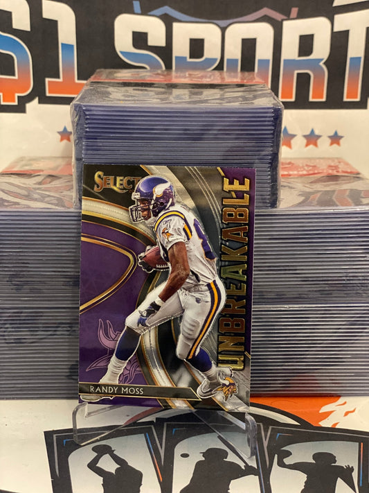 2020 Panini Select (Unbreakable) Randy Moss #U9