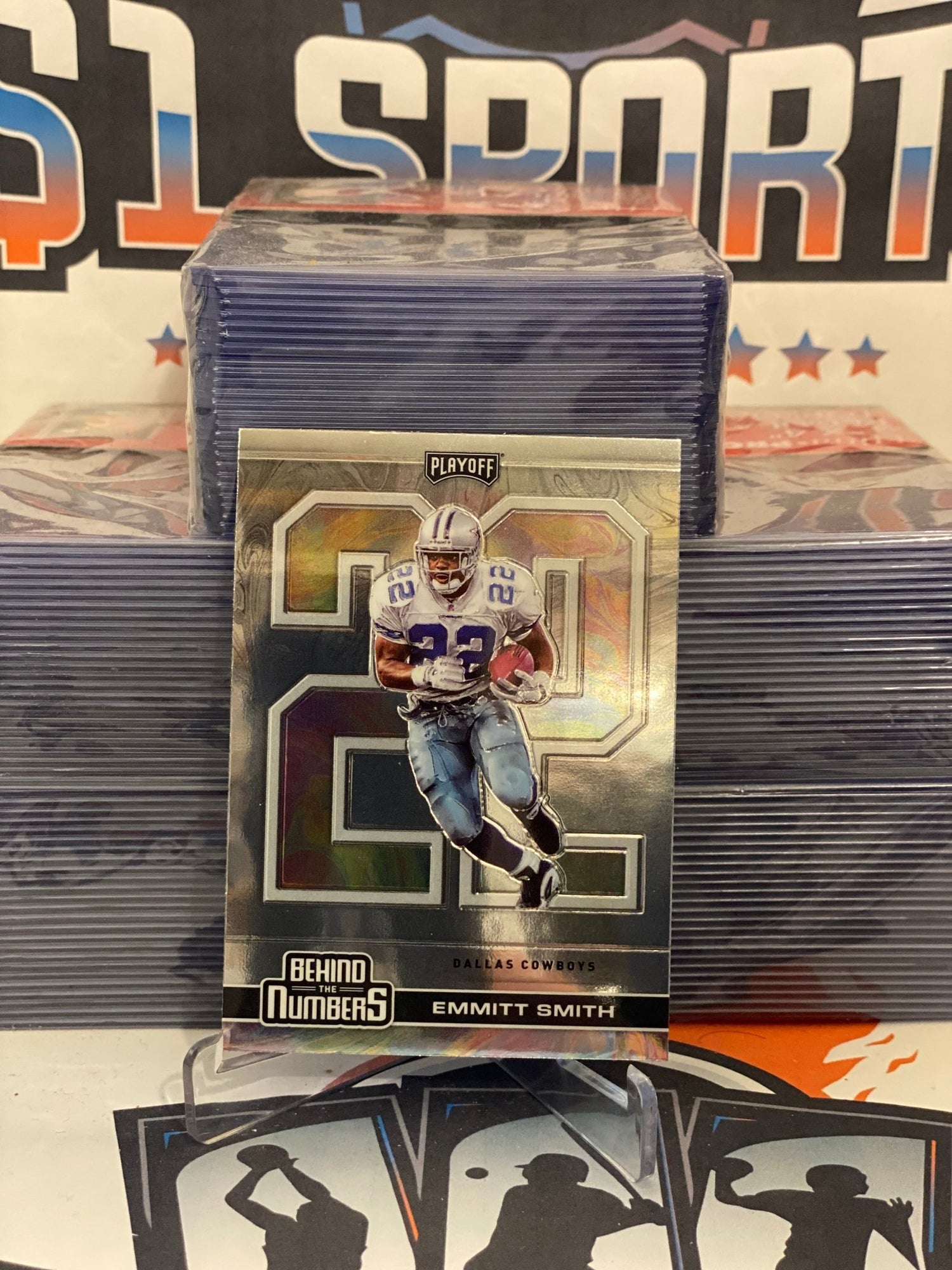 2020 Panini Status (Behind the Numbers) Emmitt Smith #BTN-6