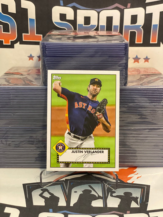 2020 Topps (1952 Redux) Justin Verlander #T52-16