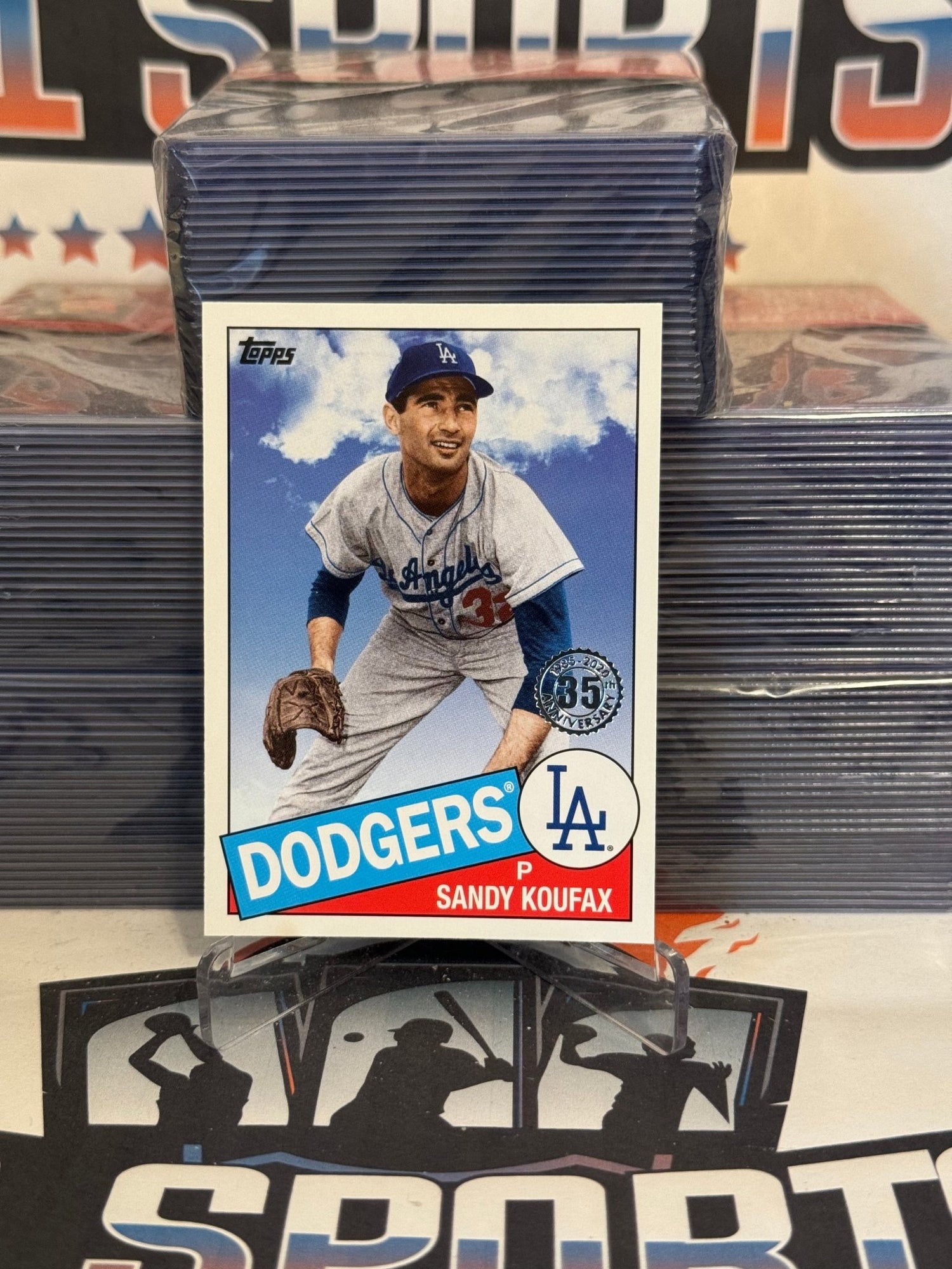 2020 Topps (1985 Redux) Sandy Koufax #85-55