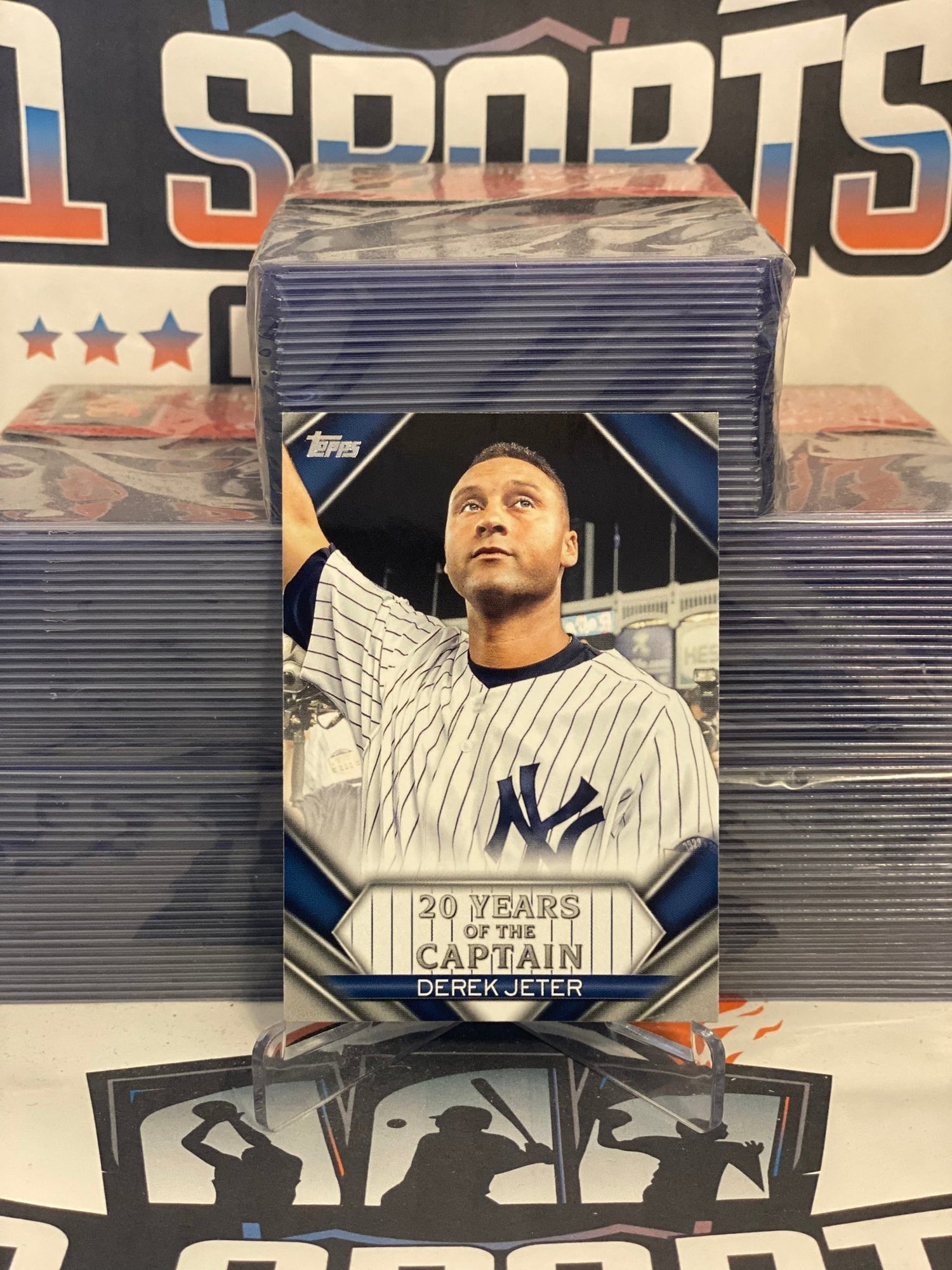 2020 Topps (20 Years as Captain) Derek Jeter #YOC-08