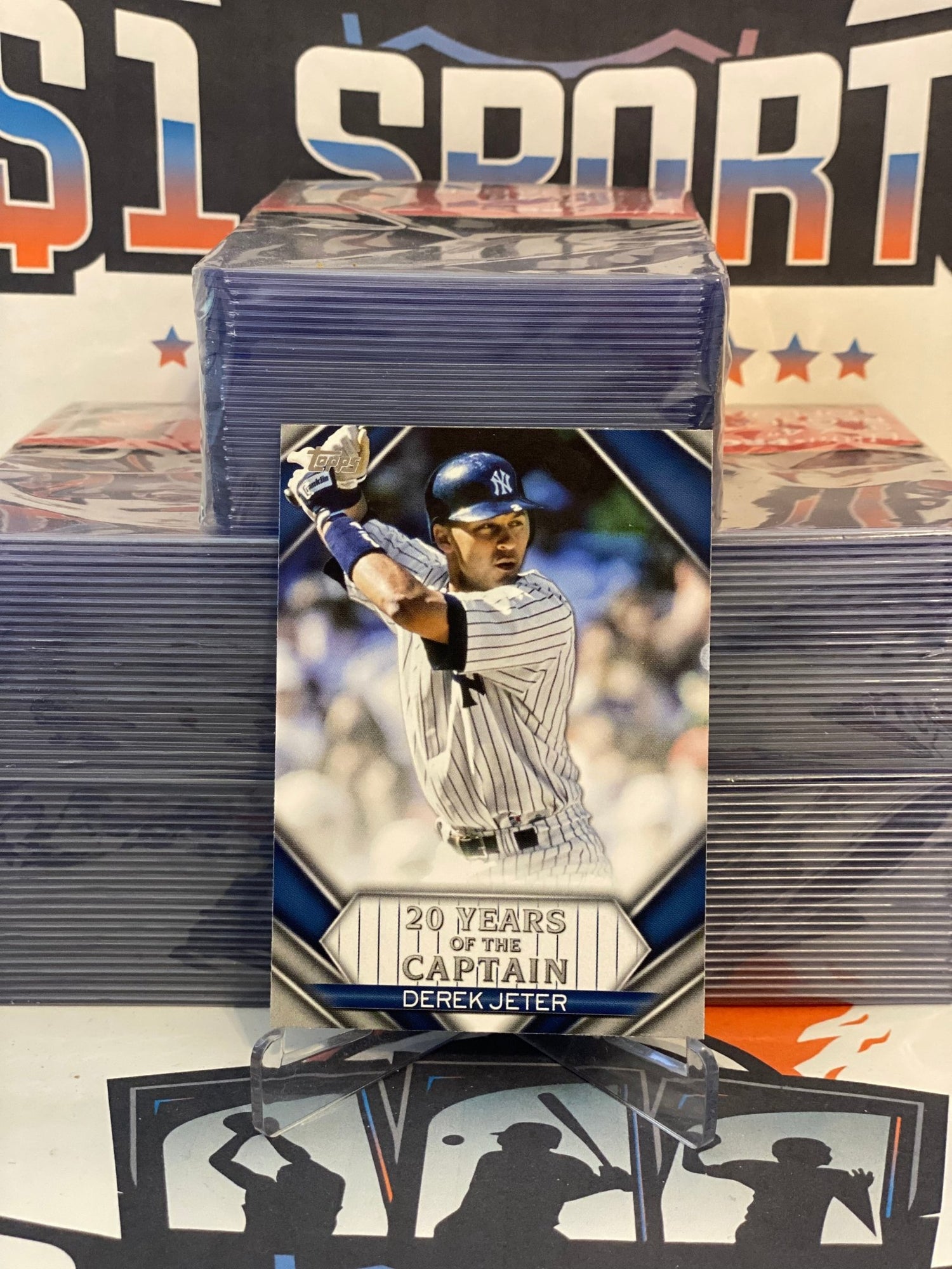 2020 Topps (20 Years as Captain) Derek Jeter #YOC-98