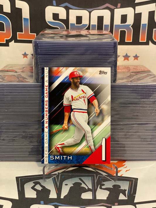 2020 Topps (A Numbers Game) Ozzie Smith #NG-21