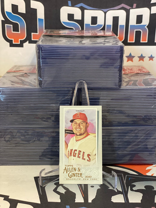 2020 Topps Allen & Ginter (Mini) Mike Trout #85