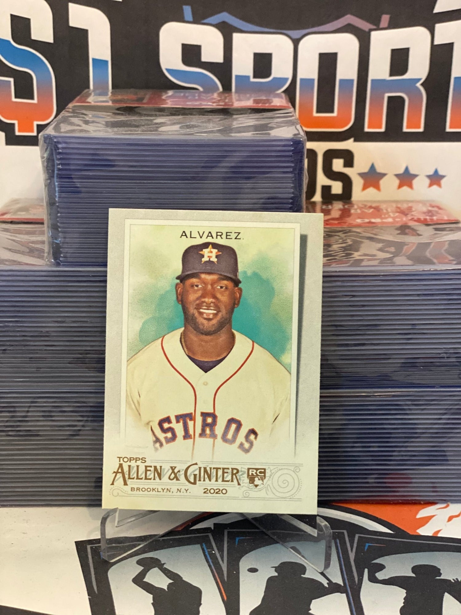 2020 Topps Allen & Ginter Yordan Alvarez Rookie #118