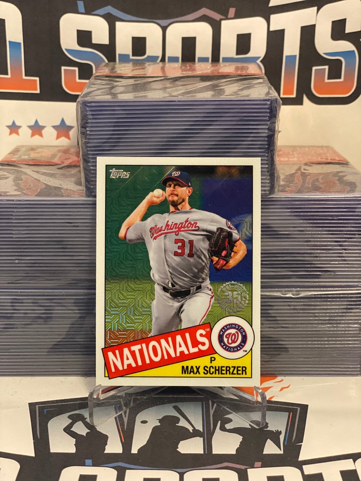 2020 Topps Chrome (1985 Redux) Max Scherzer #85TC-50