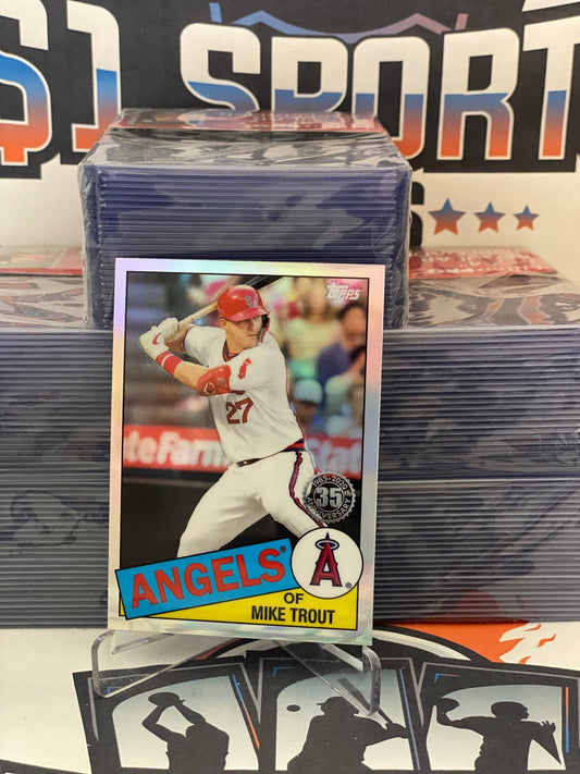 2020 Topps Chrome (1985 Redux) Mike Trout #85TC-1