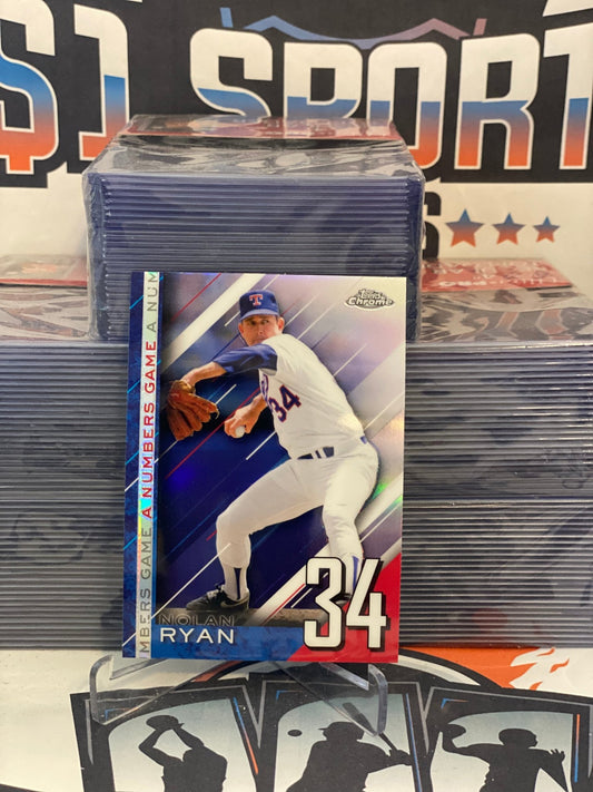 2020 Topps Chrome (A Numbers Game) Nolan Ryan #NGC-6