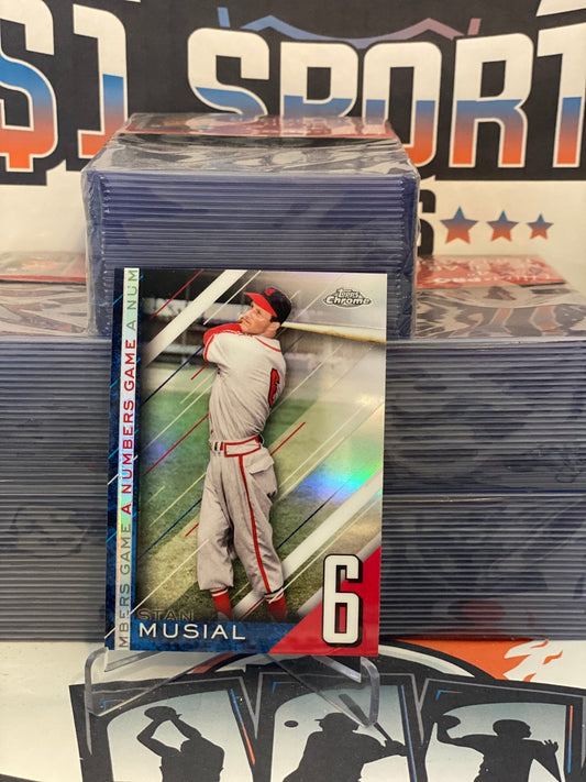 2020 Topps Chrome (A Numbers Game) Stan Musial #NGC-11
