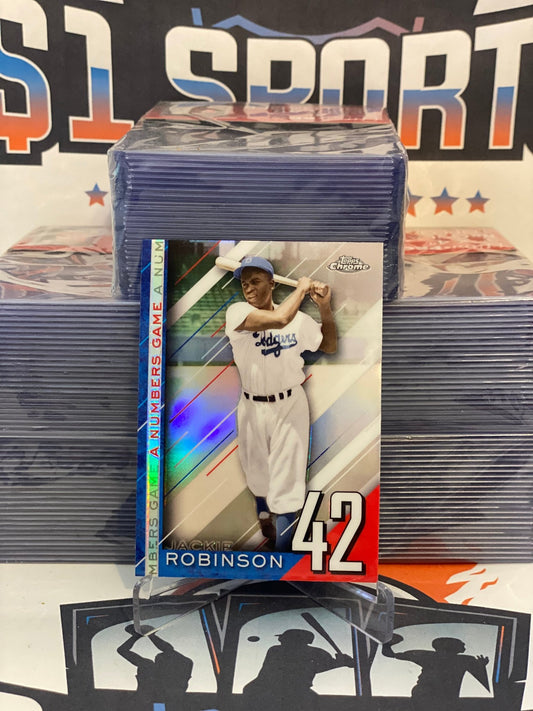 2020 Topps Chrome (A Numbers Product) Jackie Robinson #NGC-7