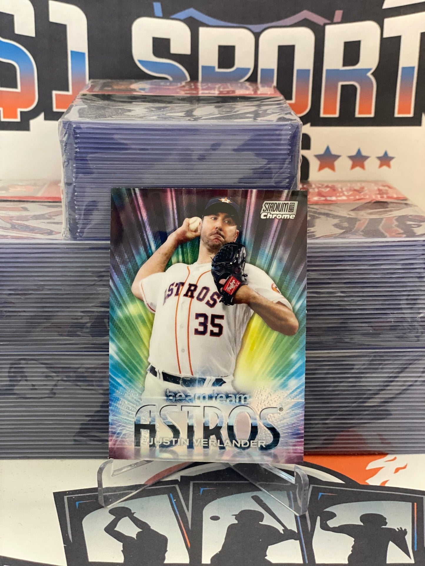 2020 Topps Chrome (Beam Team) Justin Verlander #BT-23