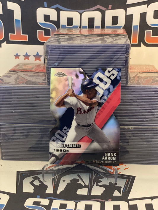 2020 Topps Chrome (Decade of Dominance) Hank Aaron #DOD-4