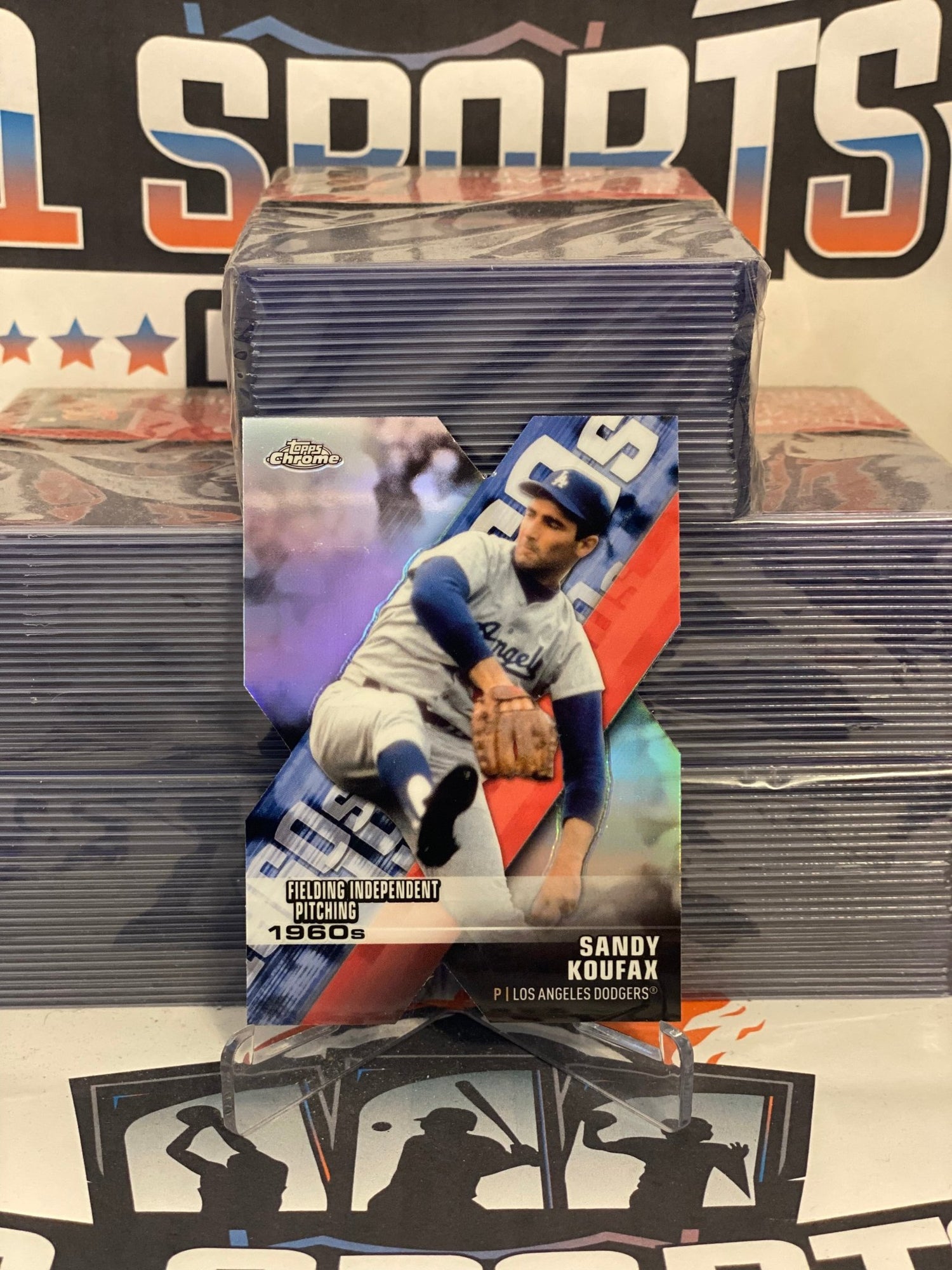 2020 Topps Chrome (Decade of Dominance) Sandy Koufax #DOD-8