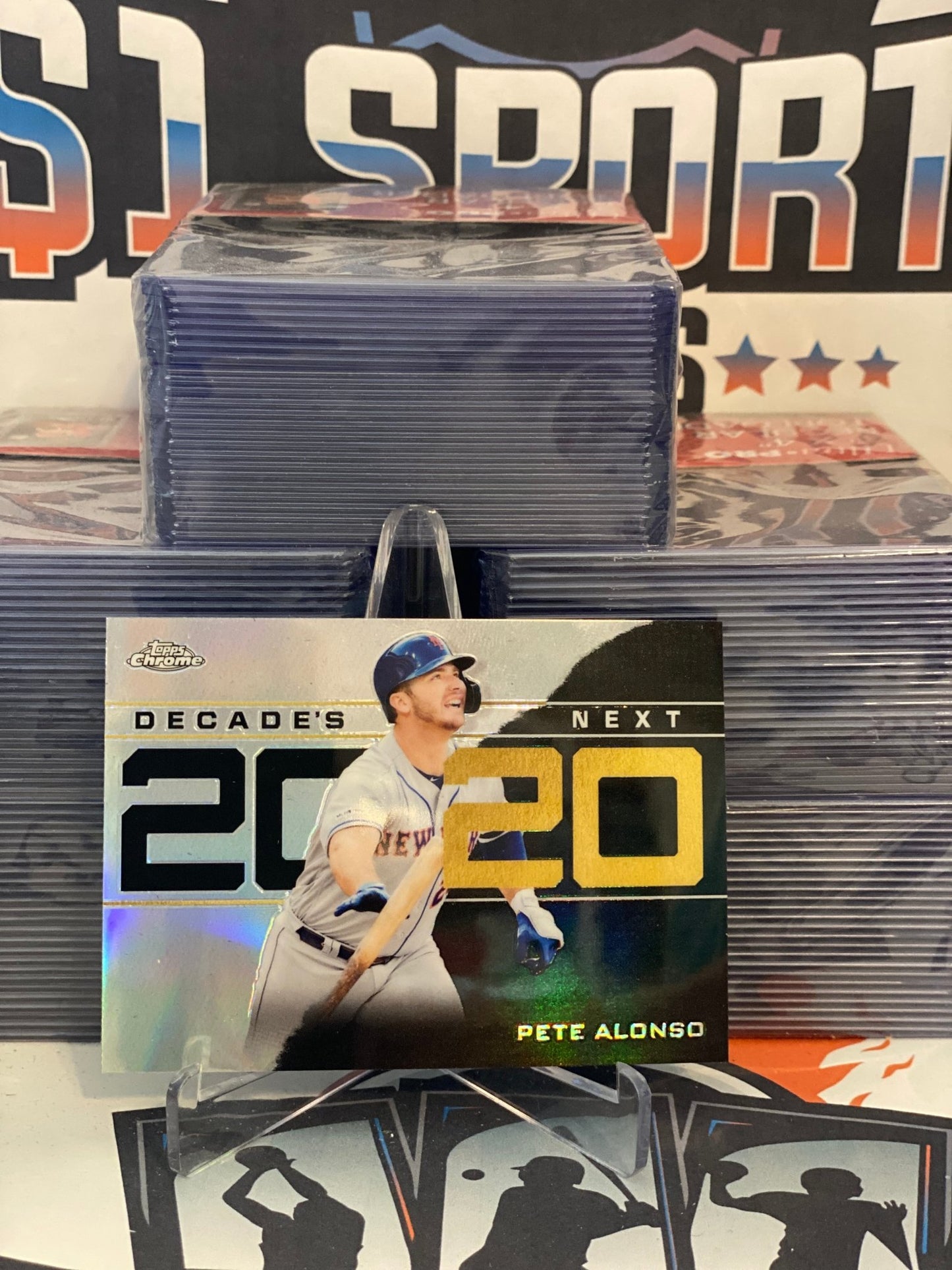 2020 Topps Chrome (Decade's Next) Pete Alonso #DNC-9