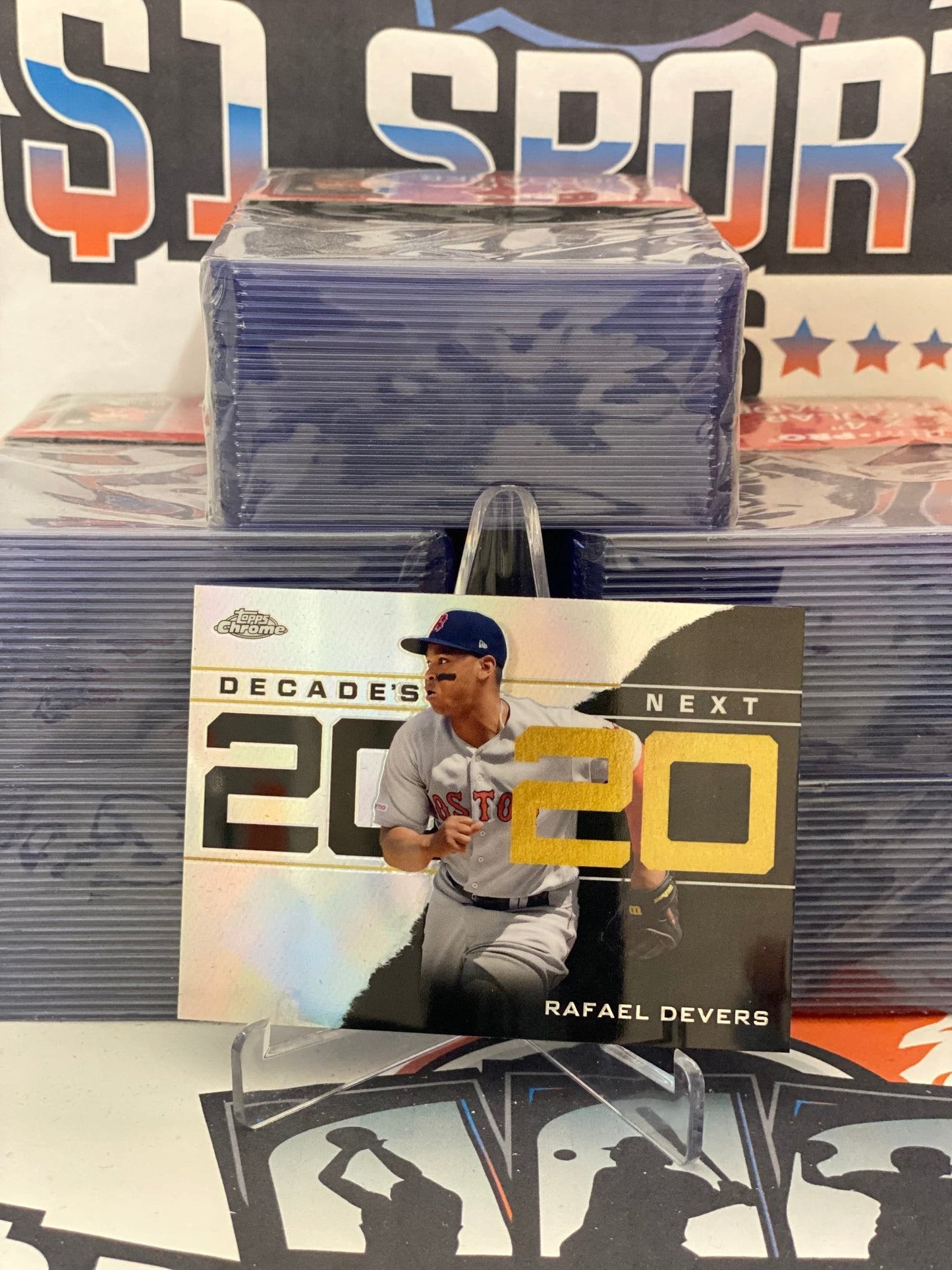 2020 Topps Chrome (Decade's Next) Rafael Devers #DNC-15