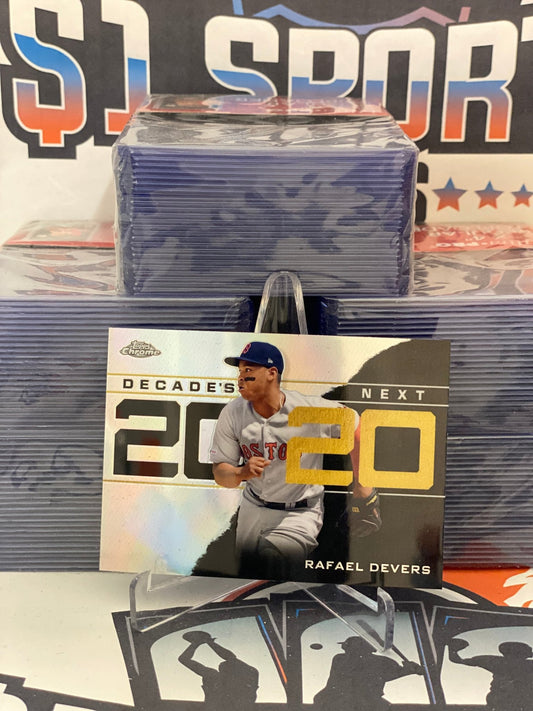 2020 Topps Chrome (Decade's Next) Rafael Devers #DNC-15