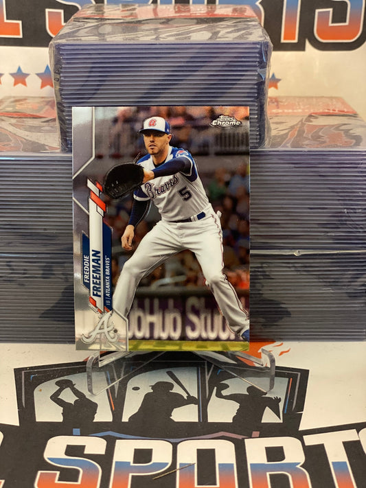 2020 Topps Chrome Freddie Freeman #131