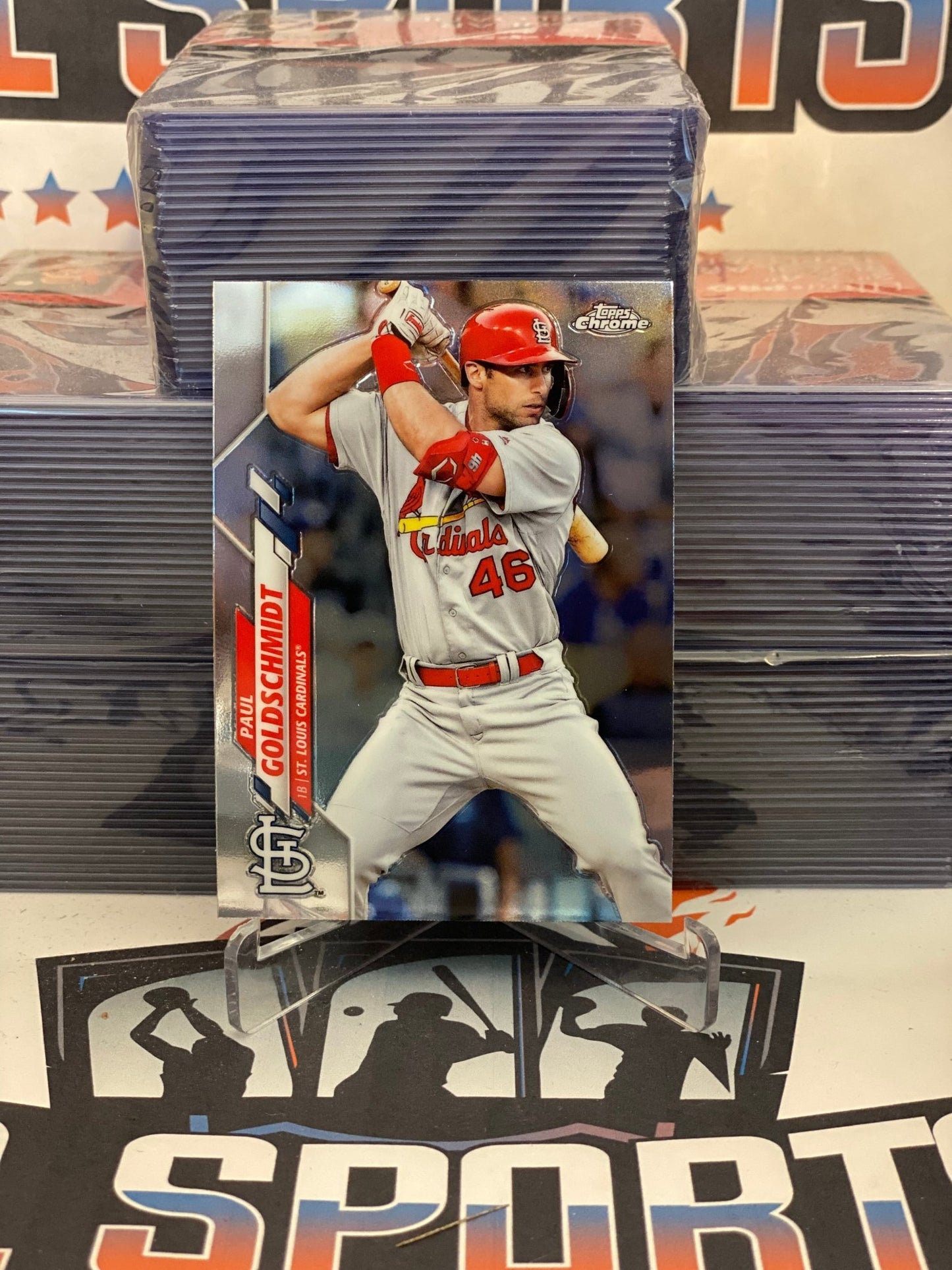 2020 Topps Chrome Paul Goldschmidt #89