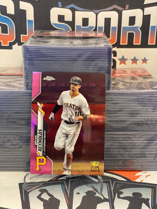 2020 Topps Chrome (Pink Refractor, Rookie Cup) Bryan Reynolds #17
