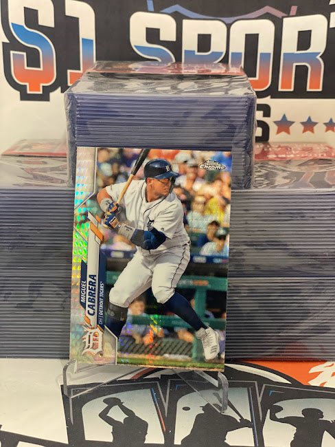 2020 Topps Chrome (Prism Refractor) Miguel Cabrera #6