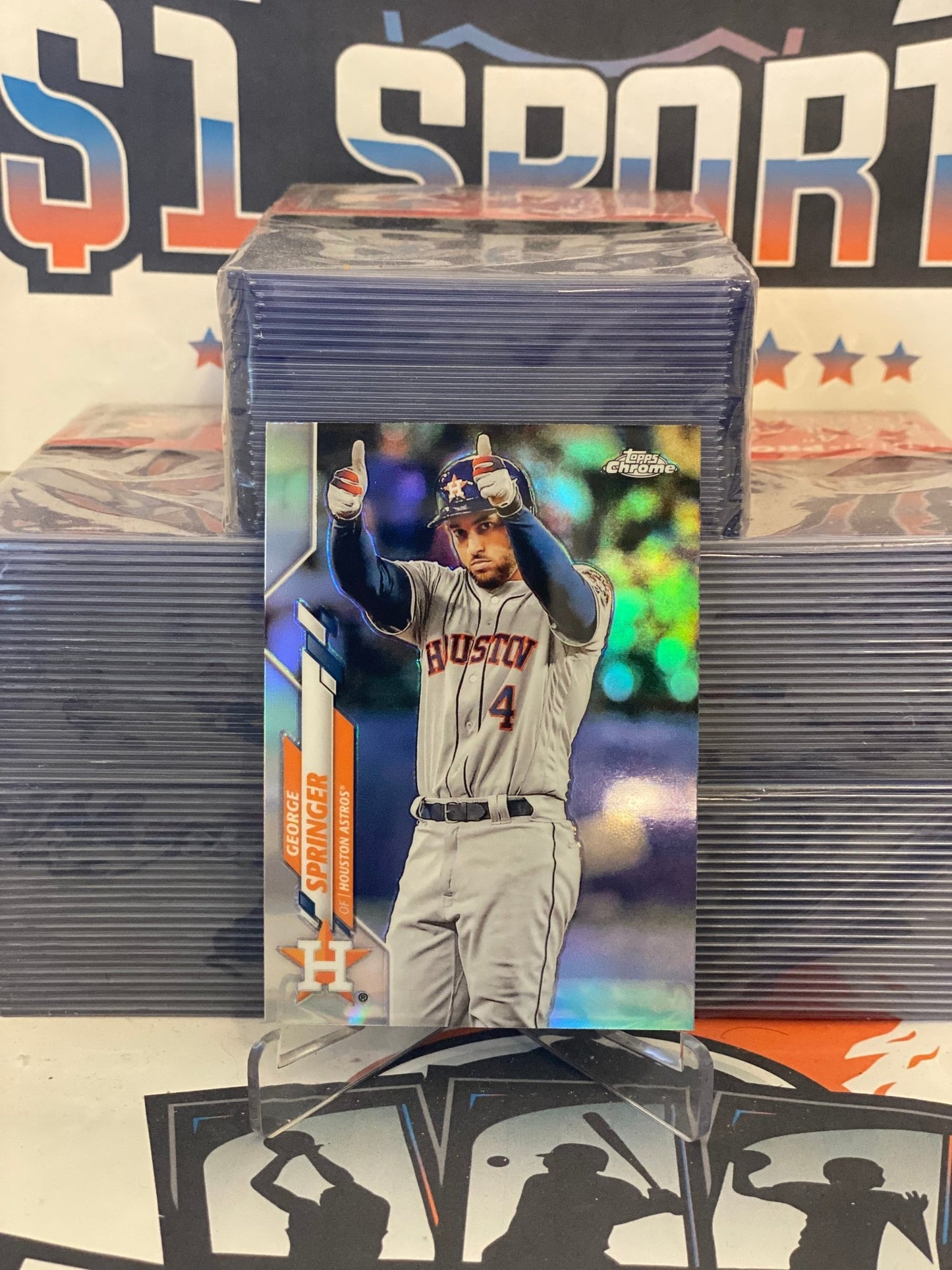 2020 Topps Chrome (Refractor) George Springer #194