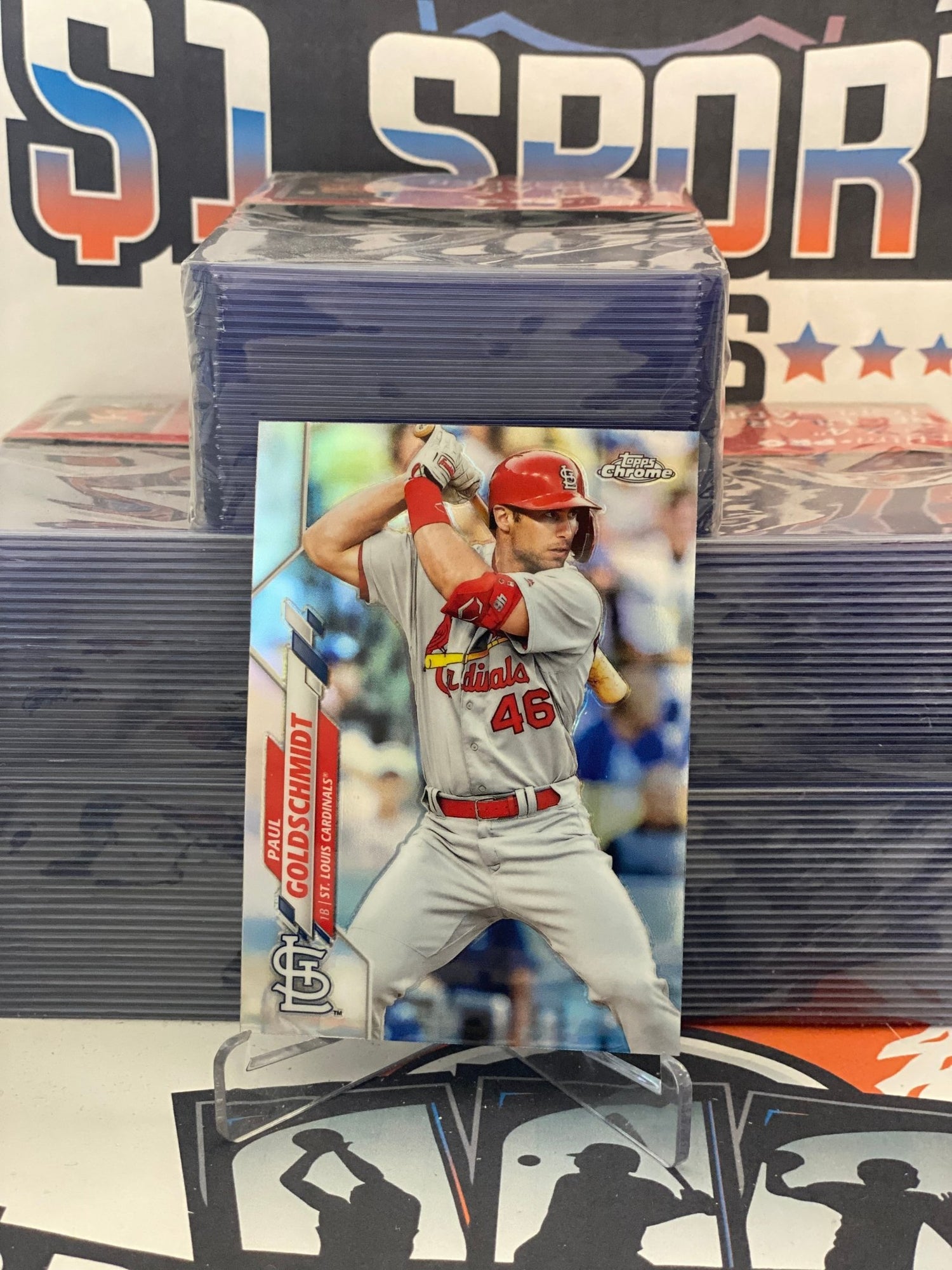 2020 Topps Chrome (Refractor) Paul Goldschmidt #89