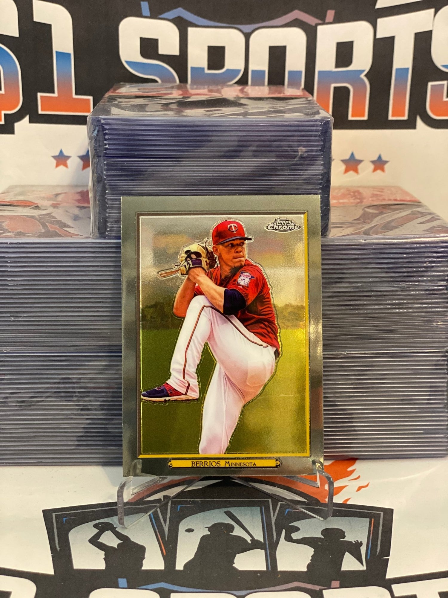 2020 Topps Chrome (Turkey Red) Jose Berrios #TRC-53