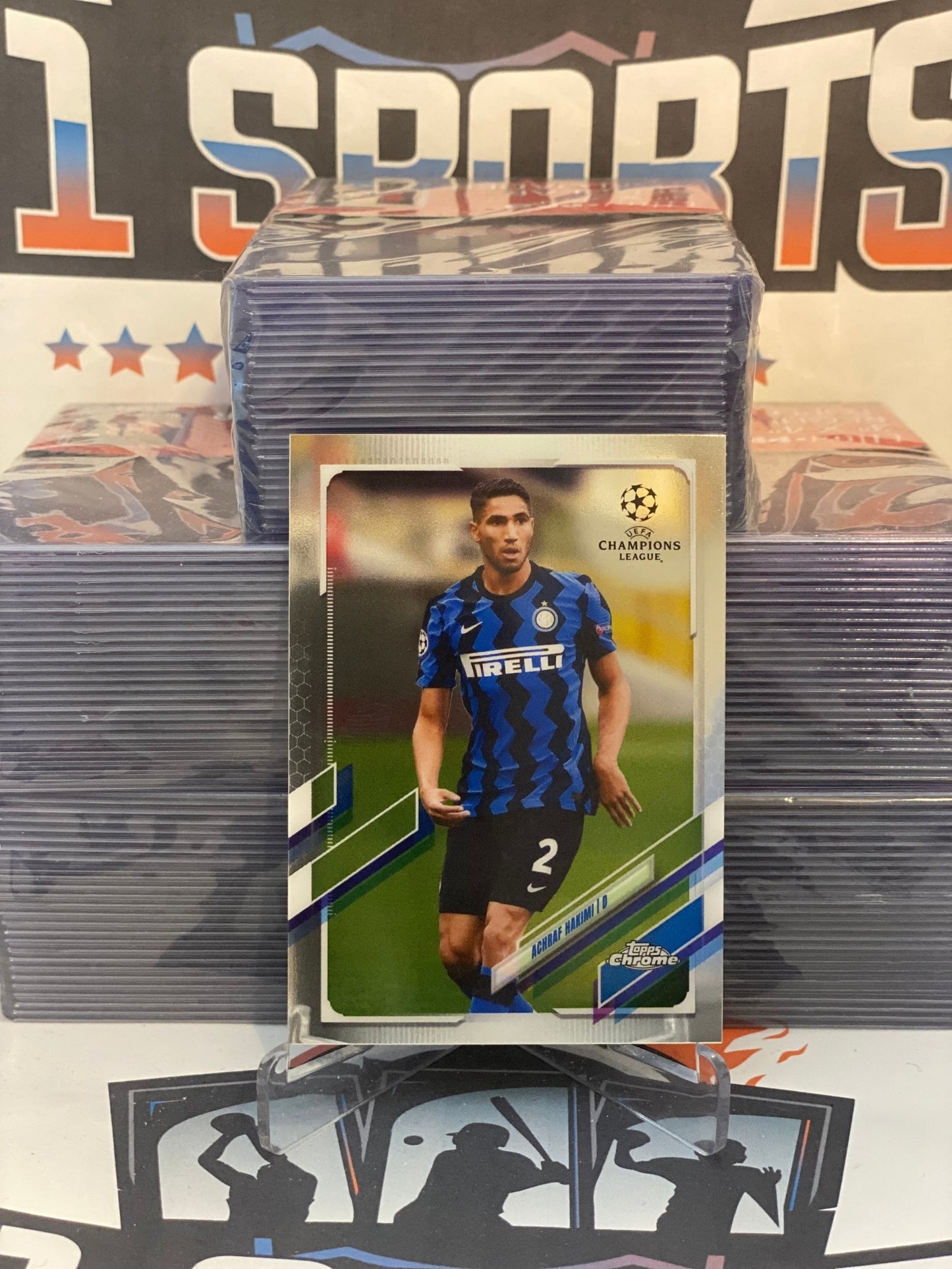 2020 Topps Chrome UEFA Champions League Achraf Hakimi #31