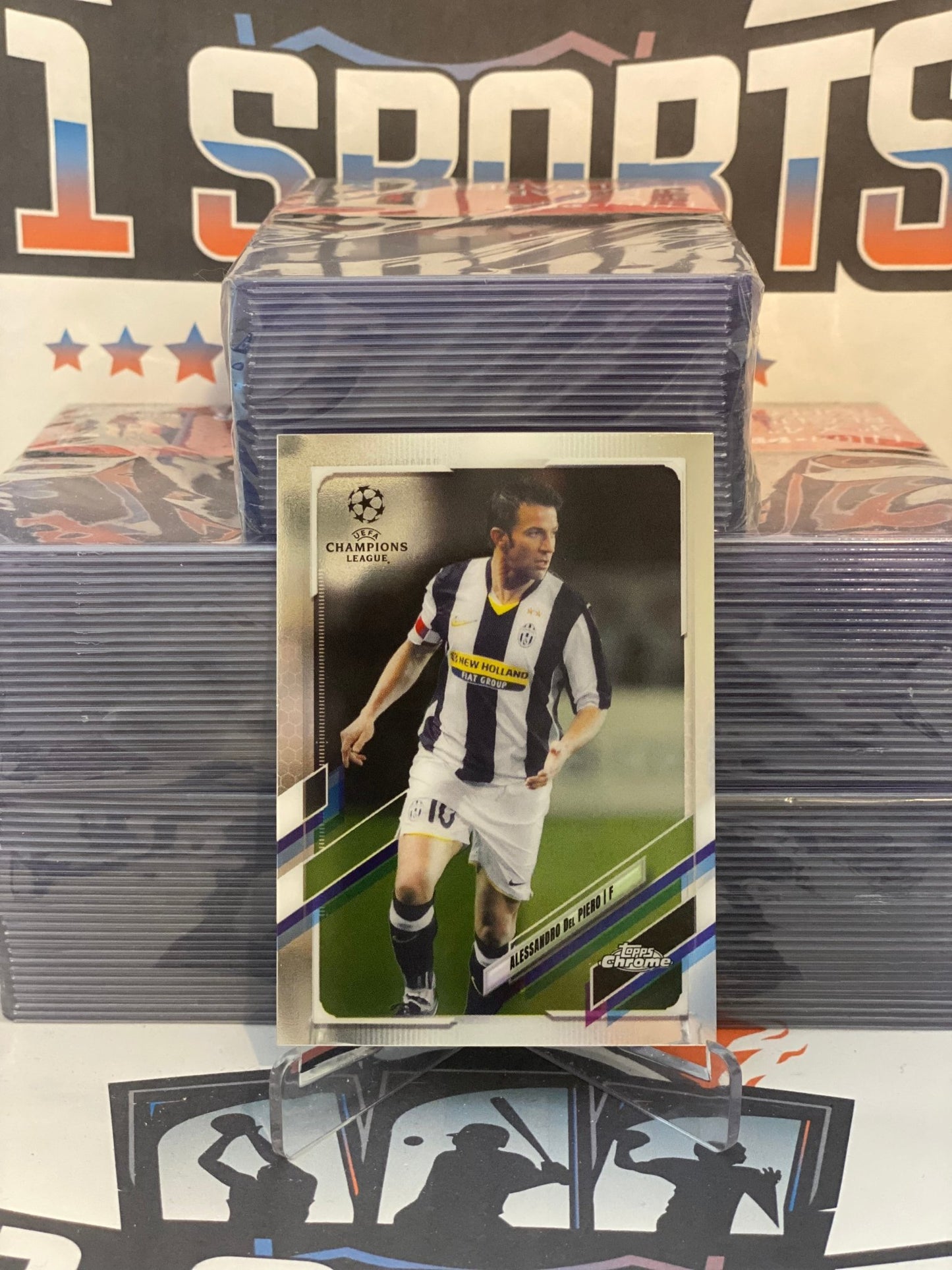 2020 Topps Chrome UEFA Champions League Alessandro Del Piero #14