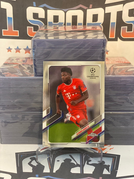 2020 Topps Chrome UEFA Champions League Alphonso Davies #42