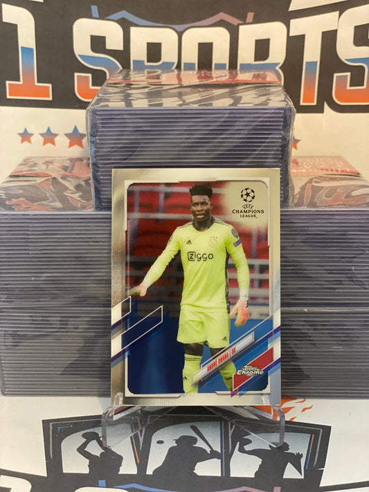 2020 Topps Chrome UEFA Champions League Andre Onana #43