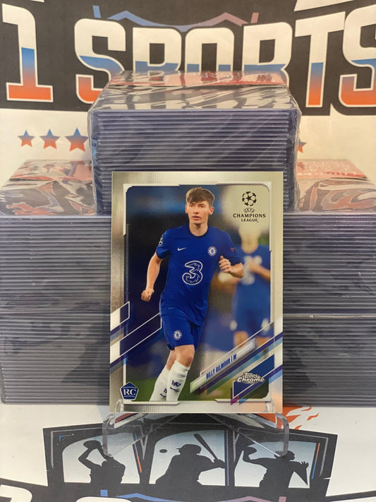 2020 Topps Chrome UEFA Champions League Billy Gilmour Rookie #66