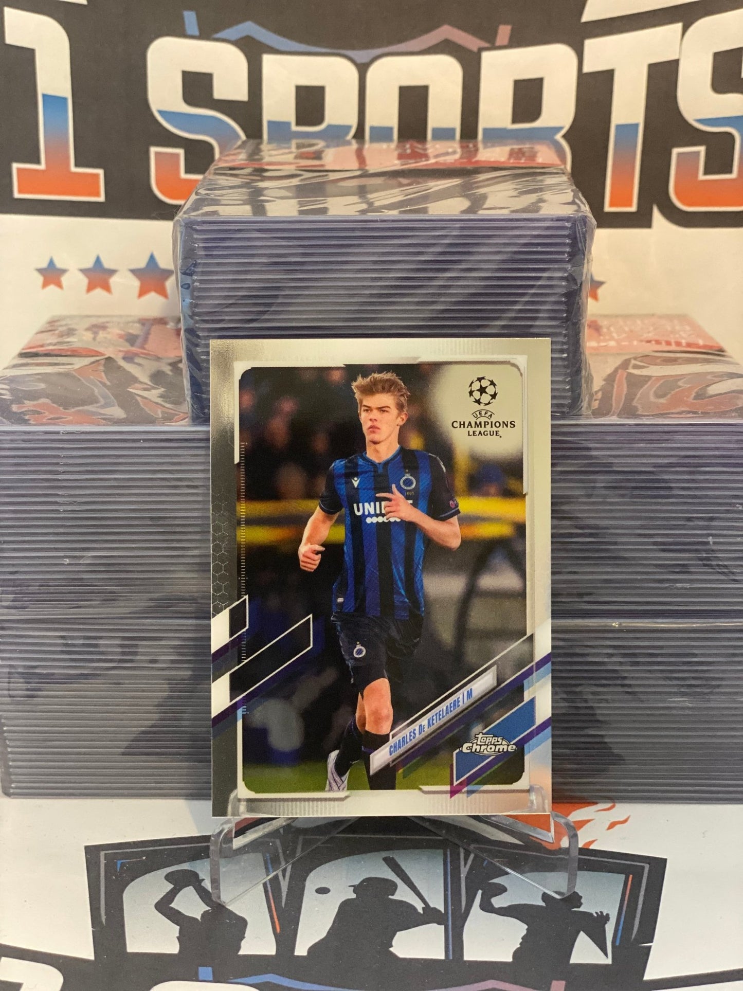 2020 Topps Chrome UEFA Champions League Charles De Ketelaere #37