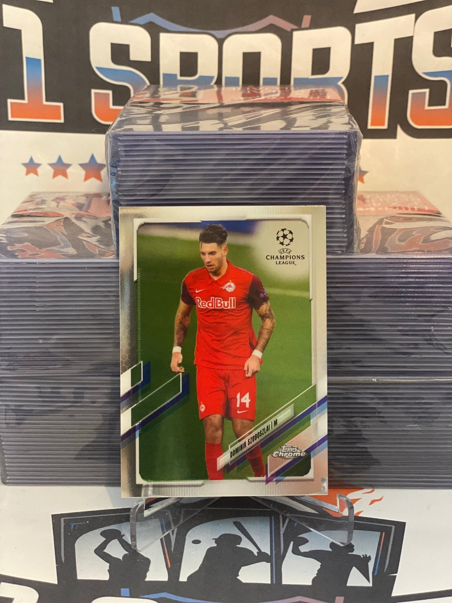 2020 Topps Chrome UEFA Champions League Dominik Szoboszlai #26