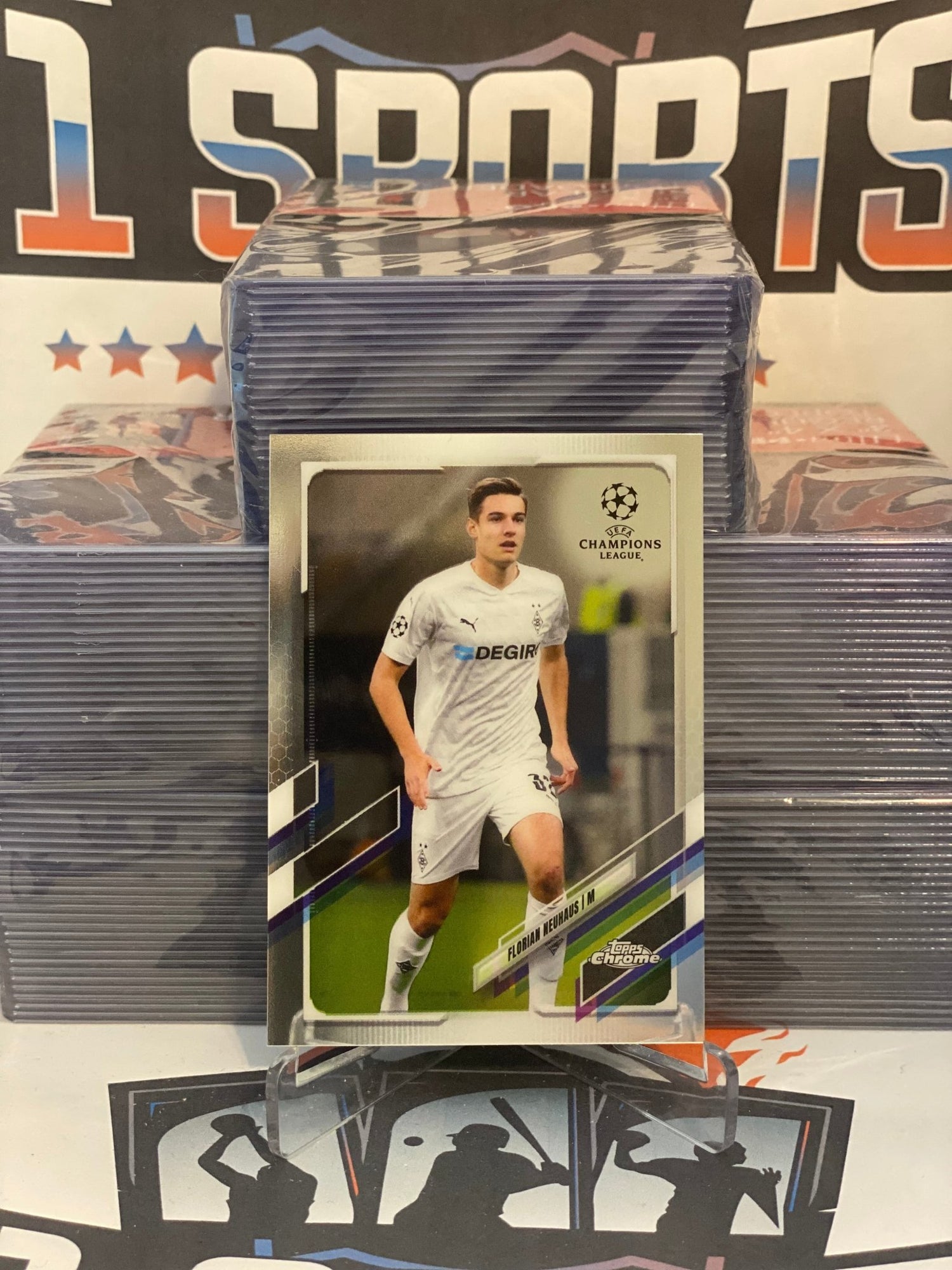 2020 Topps Chrome UEFA Champions League Florian Neuhaus #39