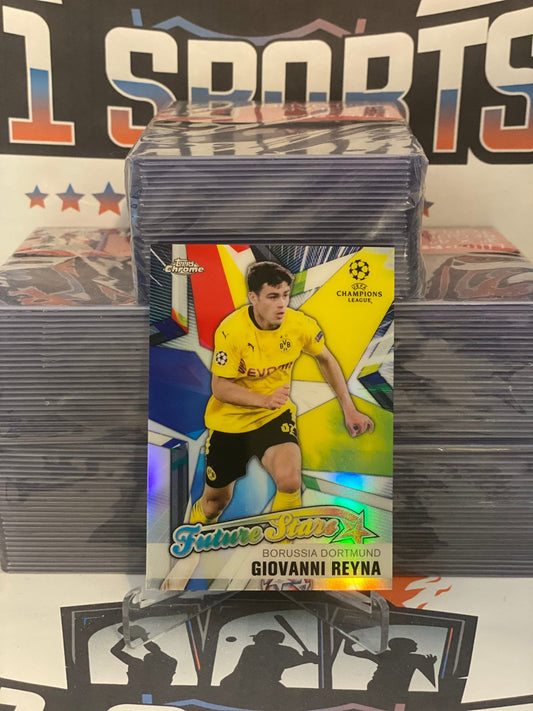 2020 Topps Chrome UEFA Champions League (Future Stars) Giovanni Reyna #FS-GR