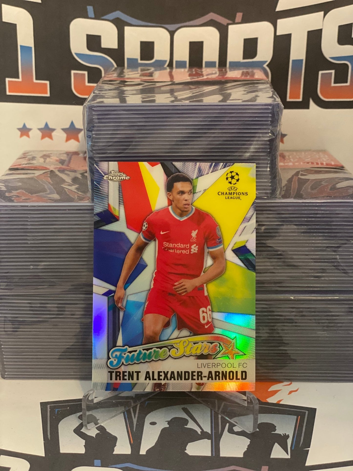 2020 Topps Chrome UEFA Champions League (Future Stars) Trent Alexander-Arnold #FS-TA