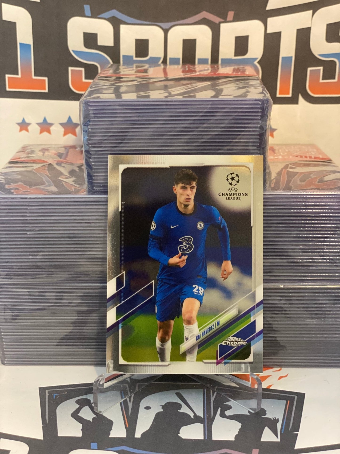 2020 Topps Chrome UEFA Champions League Kai Havertz #20