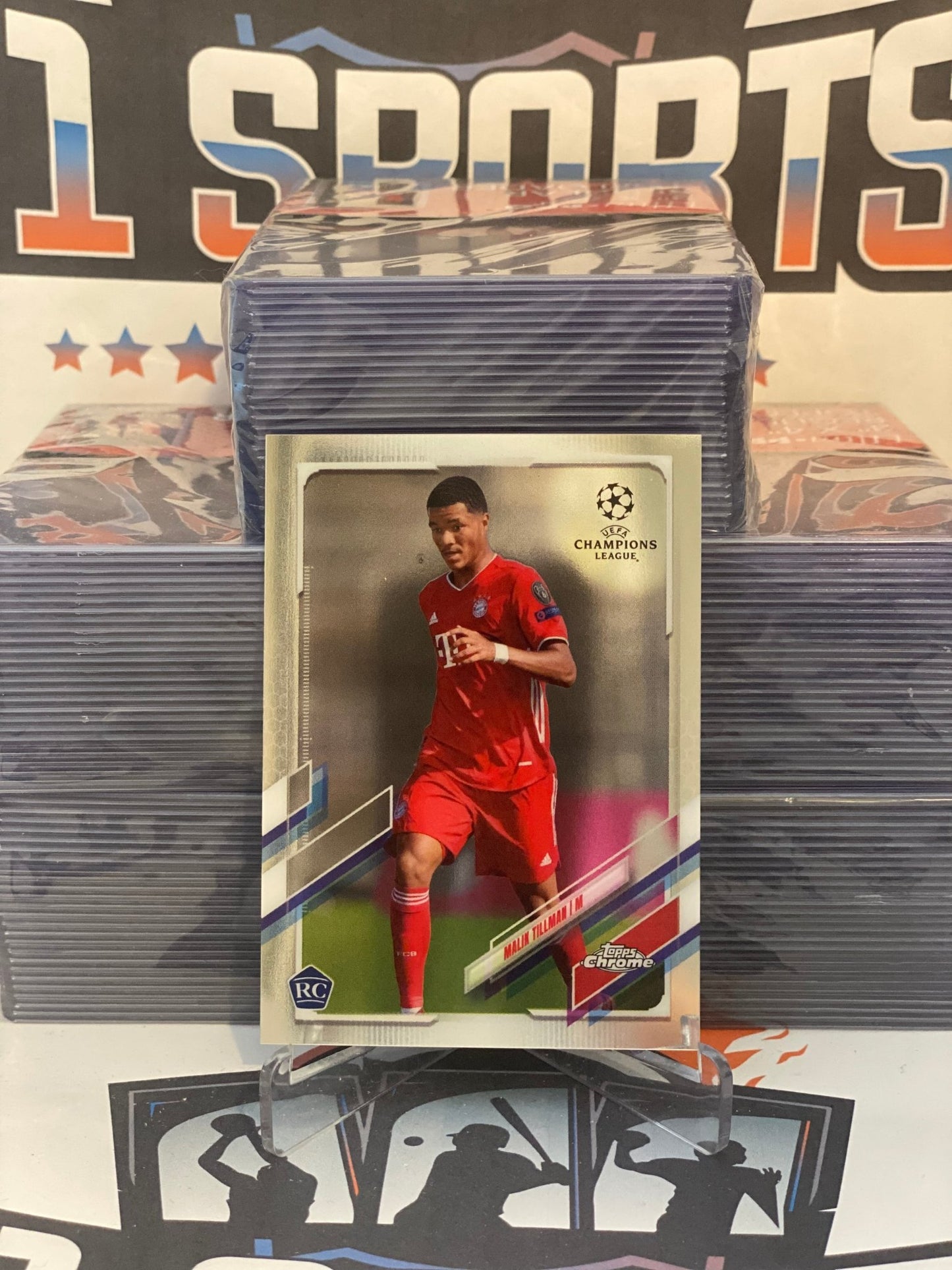 2020 Topps Chrome UEFA Champions League Malin Tillman Rookie #5